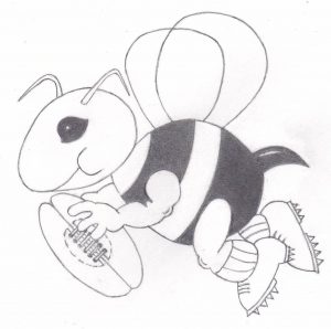 'Sporty Buzzy Bee' by David Warrington