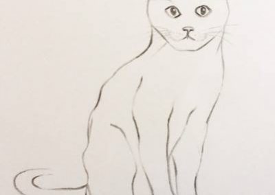 'Oscar the Cat' by Gloria Bardell