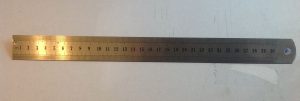 Metal Ruler