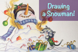 Drawing a Snowman (in tropical Australia!)