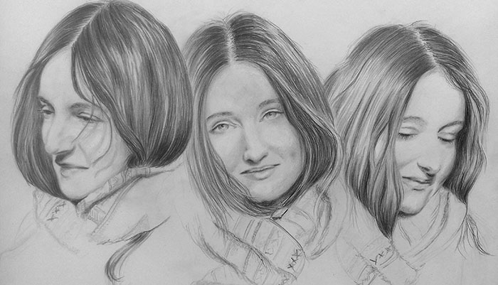 "Three Faces of Joana" by Marta Oliehoek-Samitowska
