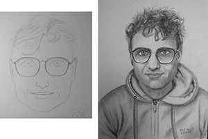 Before and After Drawing by Robert