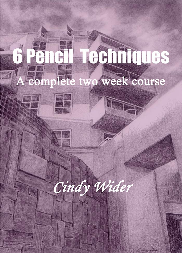 Six Pencil Techniques Book Cover