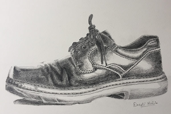 A shoe 