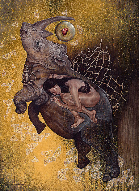 Hari Lualhati The Last Miracle Oil on Canvas 121 92cm x 88 9cm