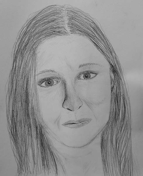 Kristin Maria Schmiedlin 'Before' Self-Portrait
