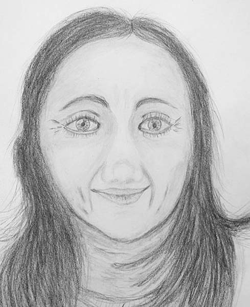 Rosemary White 'Before' Self-Portrait